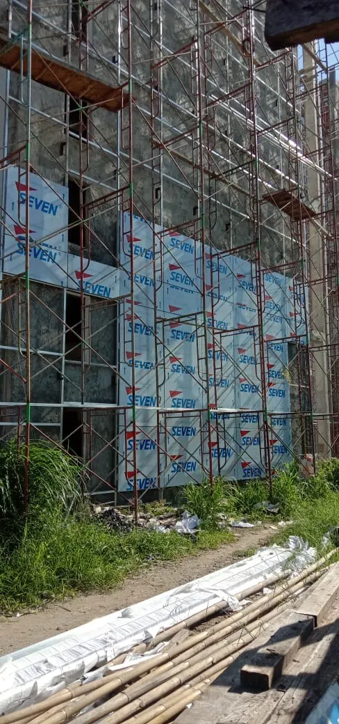 Dokumentasi pekerjaan fasad dan konstruksi PT AKA — foto 61
